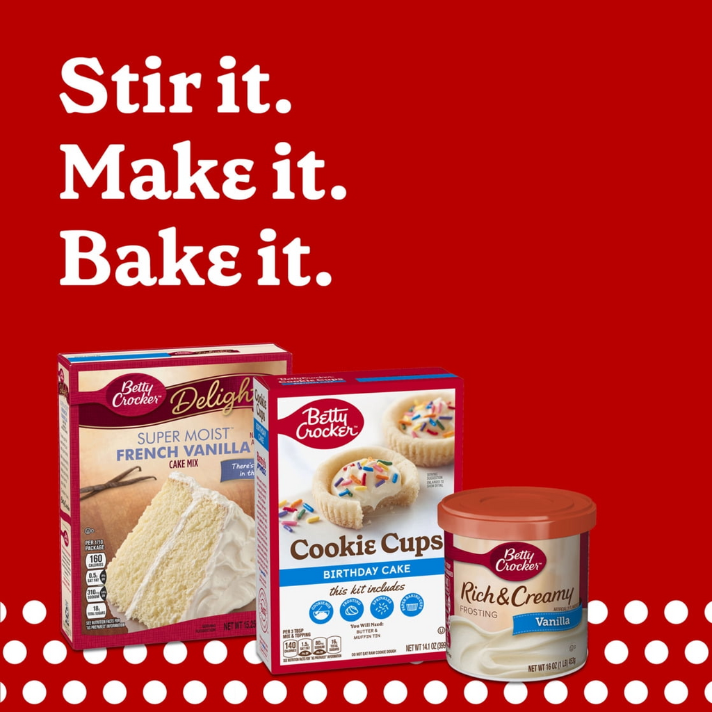 Betty Crocker Blueberry Muffin Mix, Easy Baking Mix, 6.5 oz.