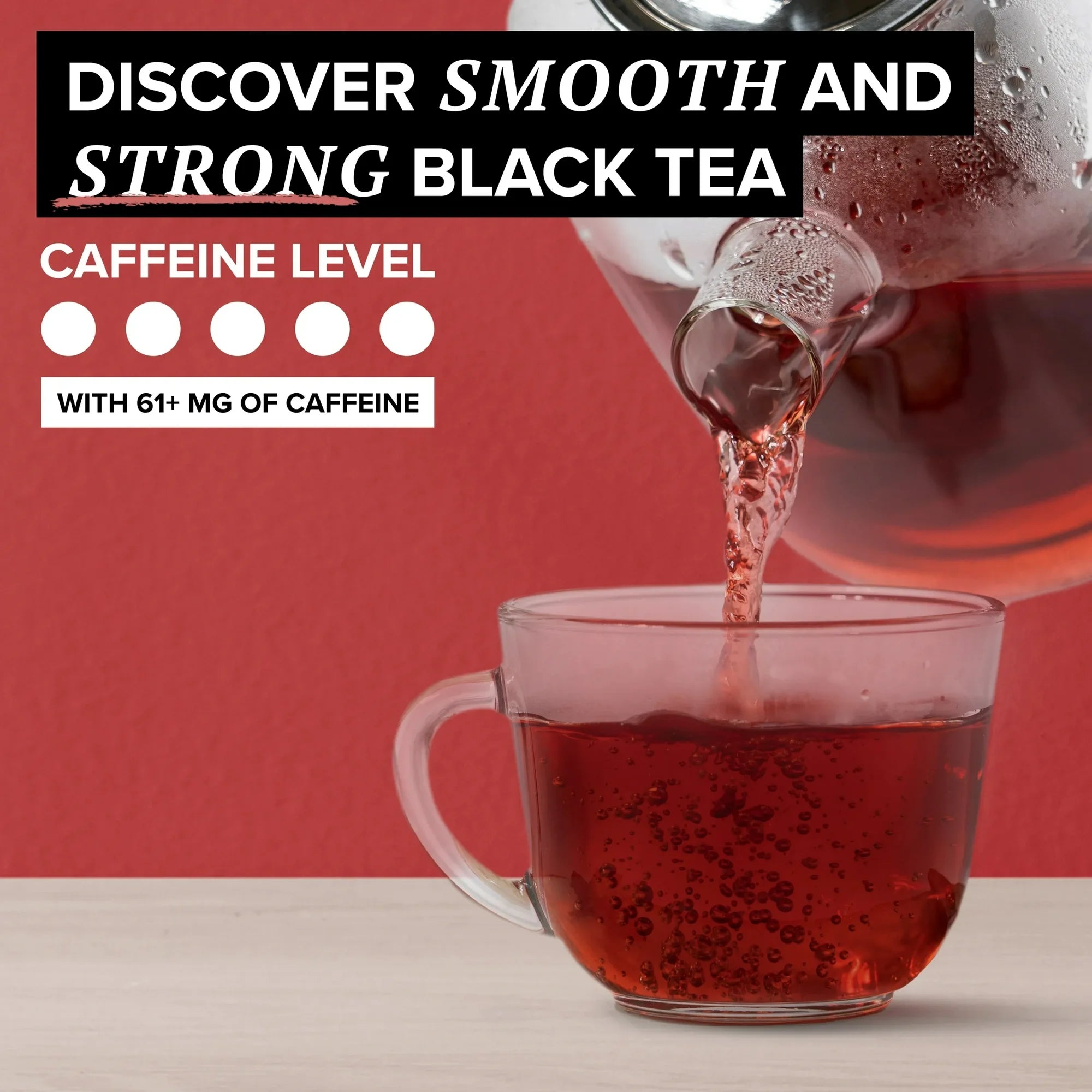 TAZO Organic Awake English Breakfast Black Tea Bags, 16 Count
