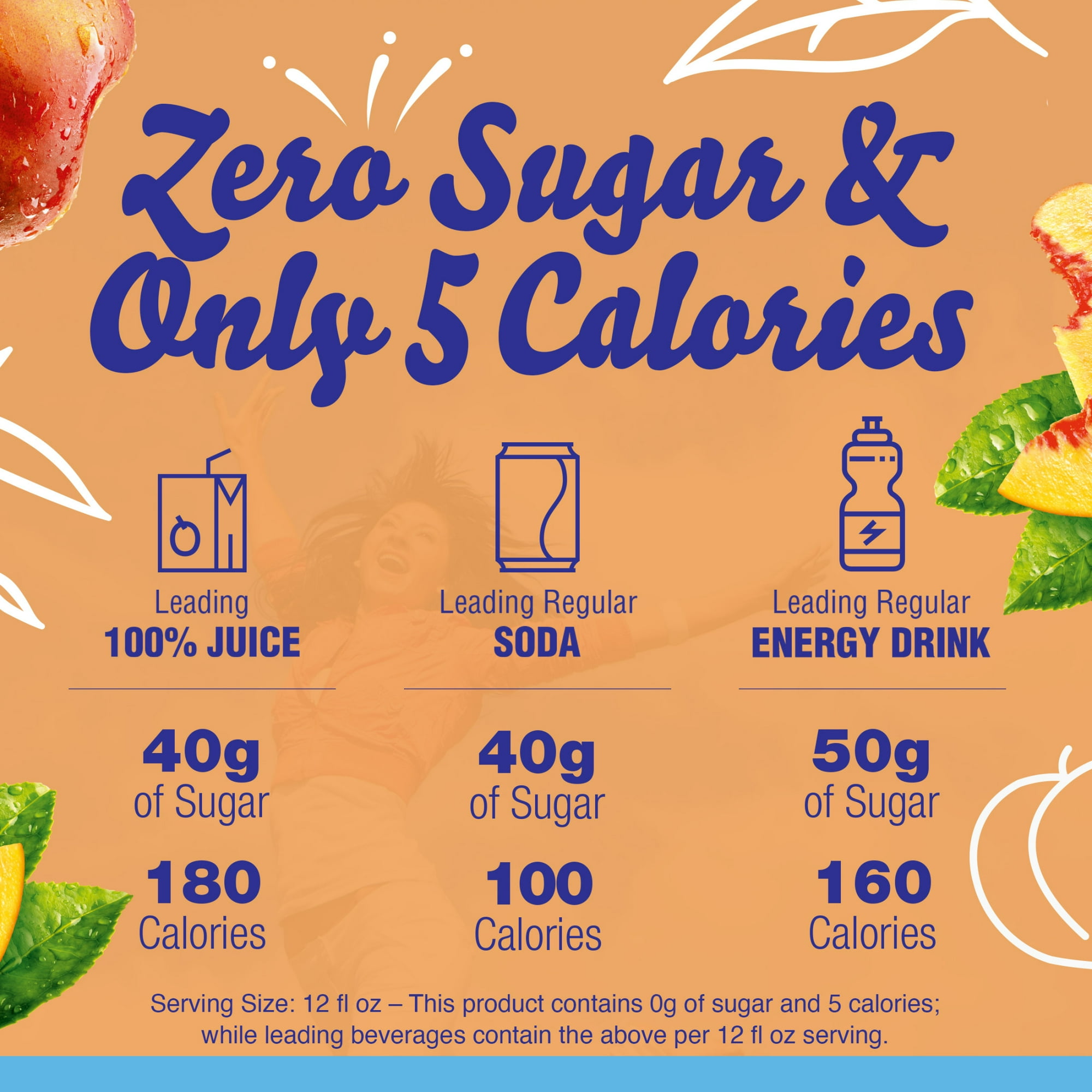 Crystal Light Peach Iced Tea Artificially Flavored Powdered Drink Mix, 6 Count Pitcher Packets