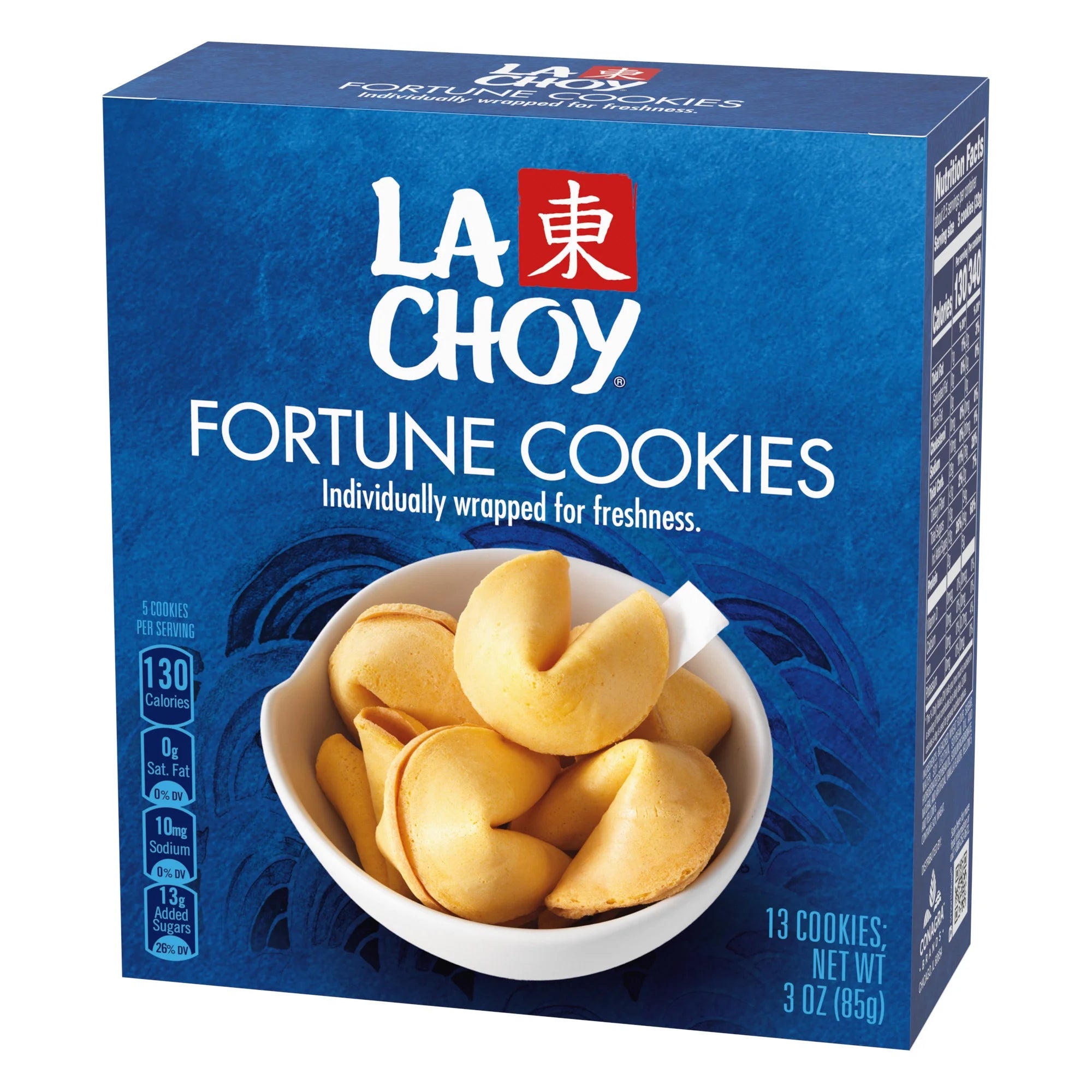 La Choy Fortune Cookies, Crispy Sweet Asian Dessert Cookies, 3 Ounce